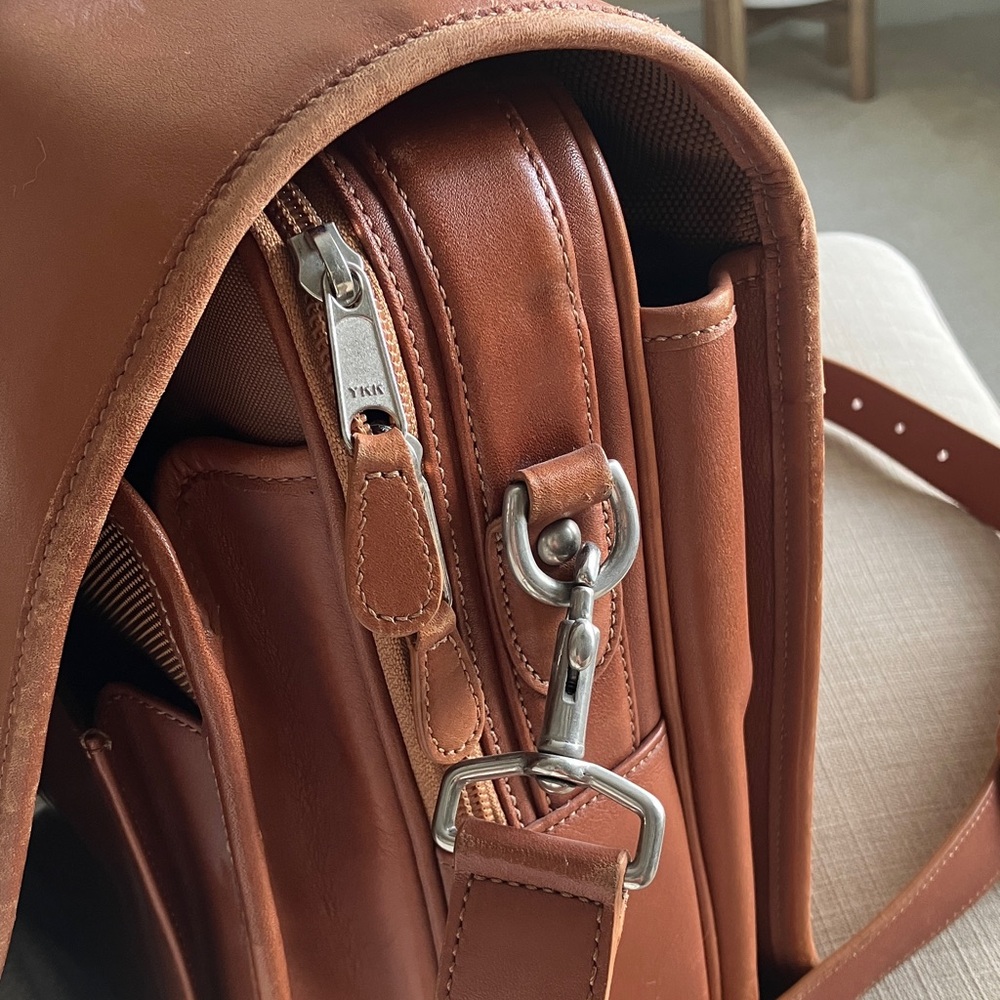 Vintage Coach Leather Laptop Bag - Picture 11 of 12